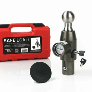 Weigh Safe OEM Gooseneck Ball for Ford/Chevrolet (30K GTWR) - Stainless Steel Modern