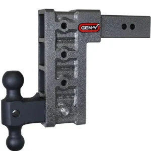 Warranty Included Gen-Y Mega Duty 2.5in Shank 9in Drop 3K TW 21K Hitch w/GH-061 Dual-Ball