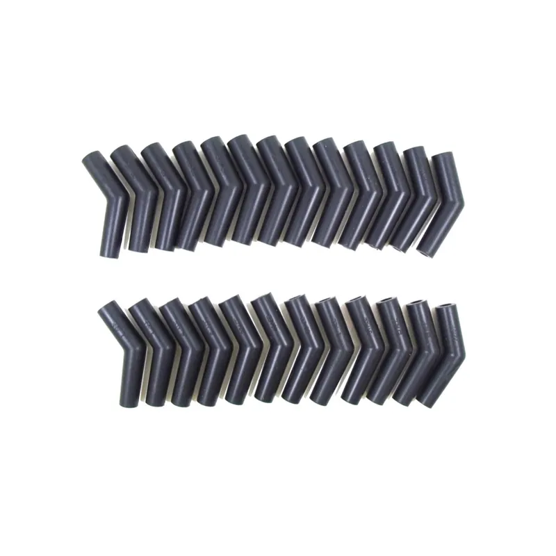 Low Price TAYLOR/VERTEX 135-Deg Spark Plug Boots 25pk Black Silicone 46205