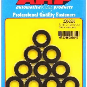 Arp Black Washers - 7/16 Id X 13/16 Od (10) 200-8530 Price Drop