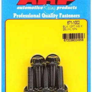 Arp Bolt Kit - 12Pt. (5) 8Mm X 1.25 X 25Mm 671-1002 New Arrival