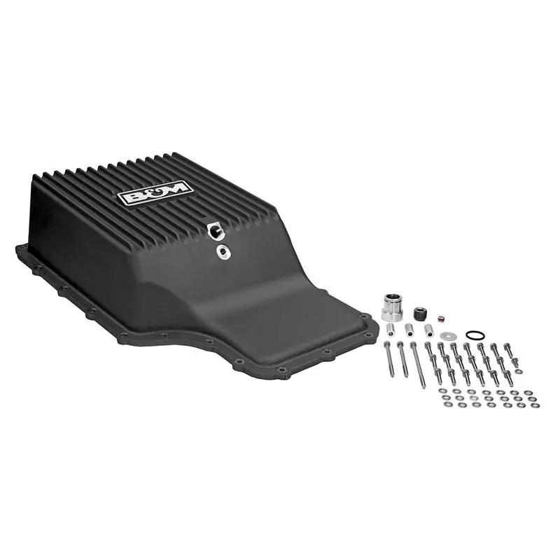 B&M Hi-Tek Transmission Oil Pan for 2019 Ford F-250 Super Duty (71397) Clearance