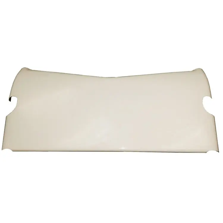 Luxury Triple X Fiberglass Sun Visor White - Triple X Mini-Sprint