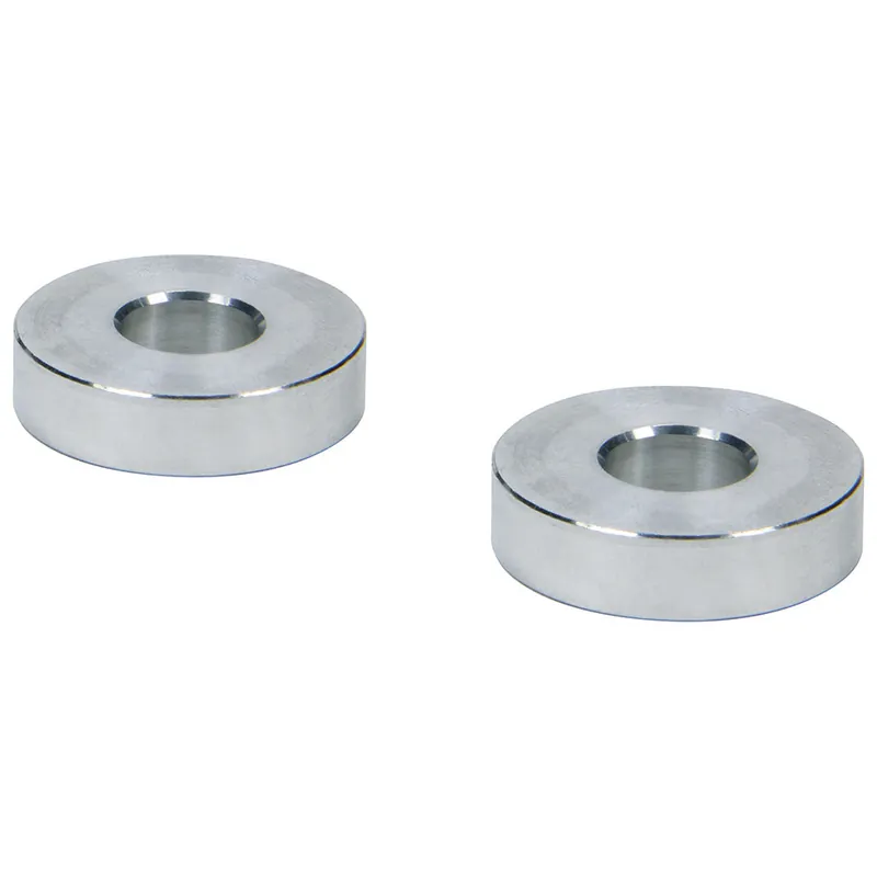 Special Offer Allstar Performance Hourglass Spacers - Aluminum - 3/8" I.D. x 1" O.D. x 1/4" (Pair)