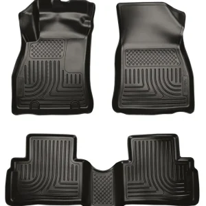 WeatherBeater Floor Mats Liners Husky Black Front & Rear for 11-12 Nissan Juke Worldwide Shipping
