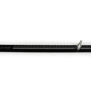 Wehrs Machine Suspension Tube Ruler - 1/4 to 3/8 in Rod End Adapters - Black Fast Shipping