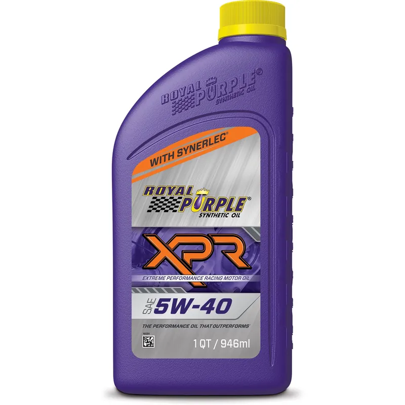 Worldwide Shipping Royal Purple XPR Extreme Performance Racing Synthetic Motor Oil - 5W40 - 1 Quart