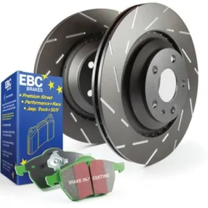 Bargain EBC S2 Kits Greenstuff Pads and USR Rotors