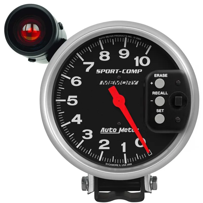 AutoMeter 3906 Sport-Comp Shift-Lite Memory Tachometer Deal