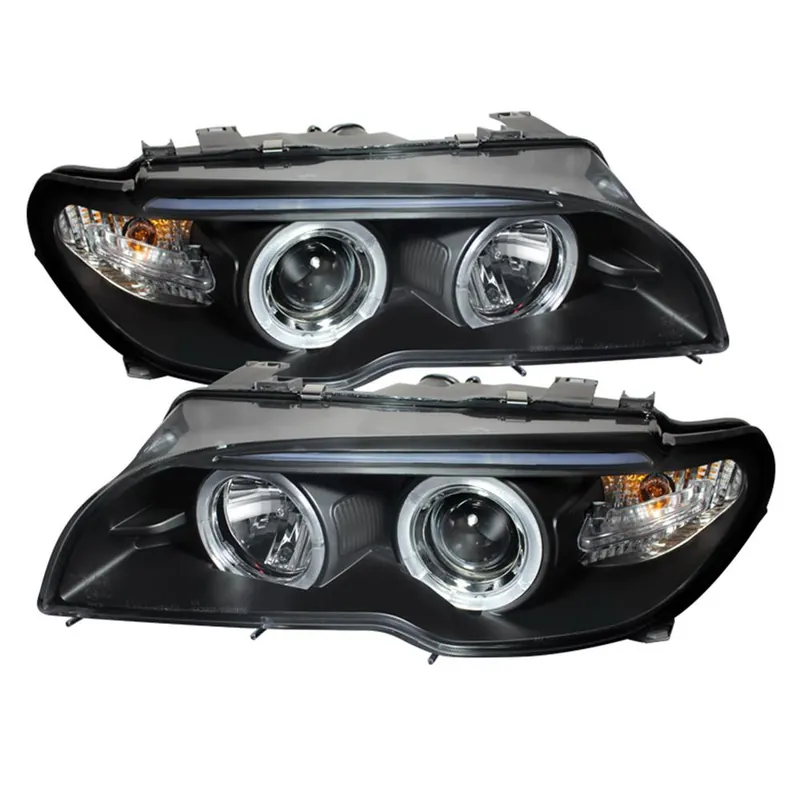 Spyder Auto 5077141 Halo LED Projector Headlights Fits 04-06 325Ci 330Ci Editor’s Pick