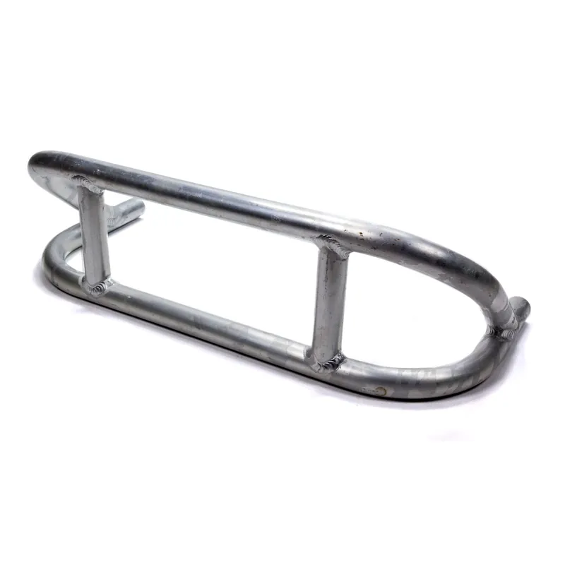 Top Rated Triple X Front Bumper 1" Tube Double Bar Aluminum - Polished