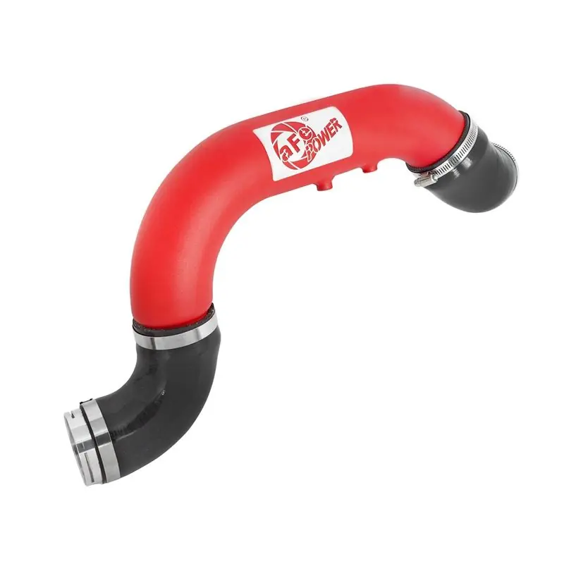 Original aFe BladeRunner 3 IN Aluminum Cold Charge Pipe Red (46-20269-R)