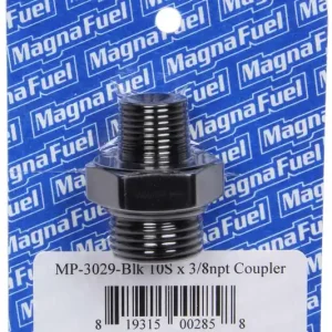Limited Time Magnafuel/Magnaflow Fuel Systems Union Couple Fitting - #10 X 3/8Npt - Black Mp-3029-Blk