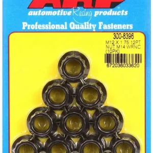 ARP 12mm x 1.75 12pt. Nuts (10) 300-8396 Flash Sale