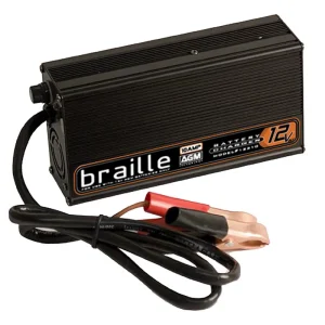 BRAILLE AUTO BATTERY Battery Charger 12-Volt 10amp Rapid Charge 12310 Super Sale