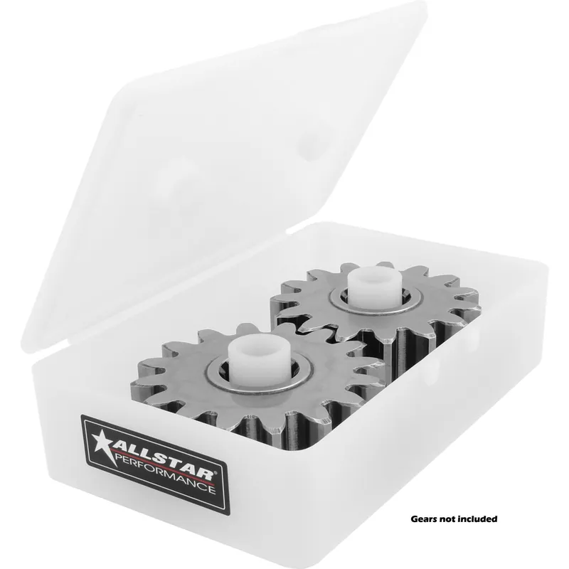 Allstar Performance Plastic Quick Change Gear Tote - White Top Pick