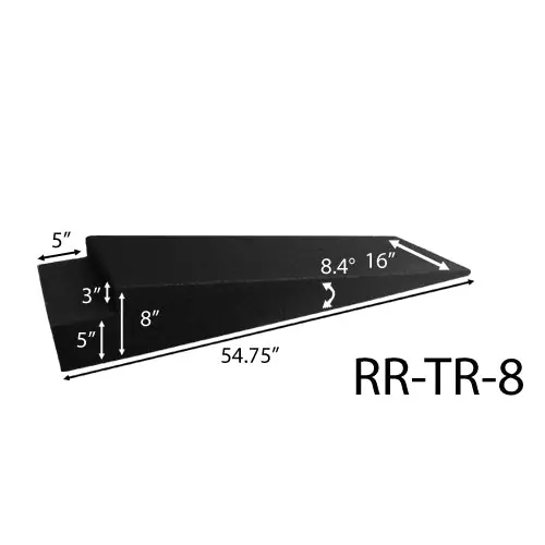 Race Ramps Extra Wide Trailer Ramp - 8 Inch - (Set of 2) Premium