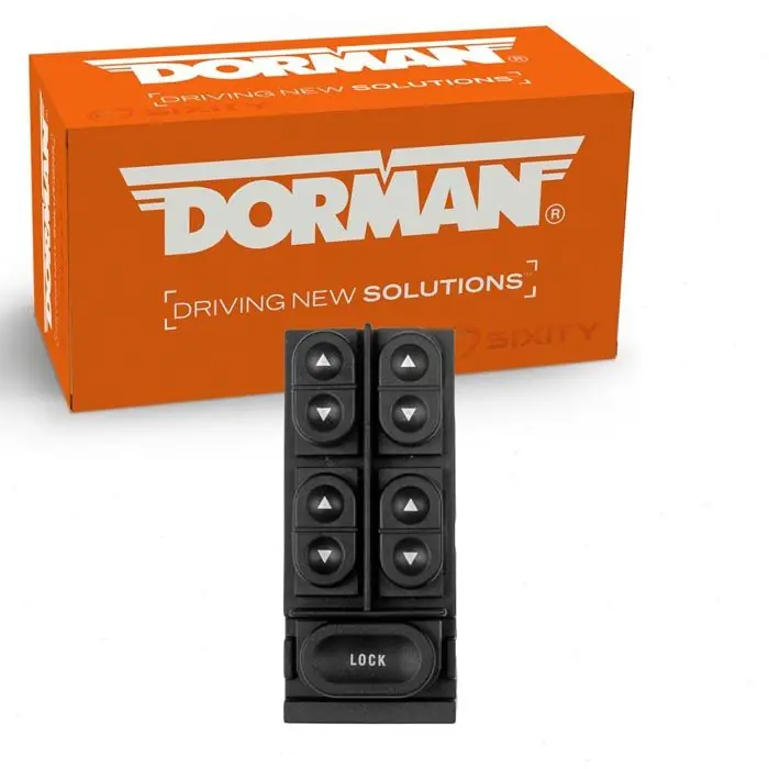 1987-1993 Ford Mustang Dorman Door Window Switch Front Left - Electrical Lighting Body Switches One Day Deal