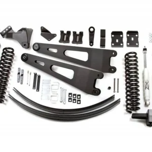 Zone Offroad 2011+ Ford Superduty 4in Radius Arm System - Gas w/Overload - Fox Shocks Bulk Order
