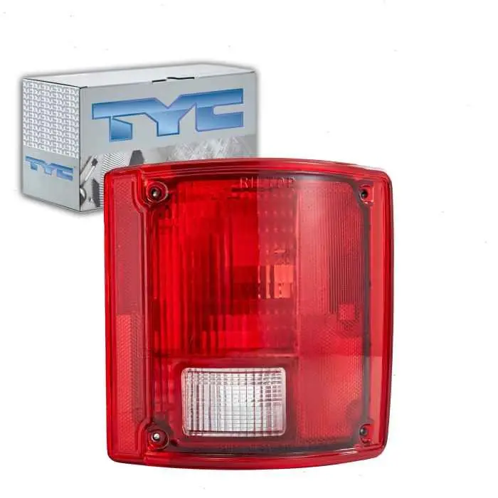 1987-1991 GMC R1500 Suburban TYC Tail Light Lens Right - Electrical Lighting Body Exterior Secure Checkout