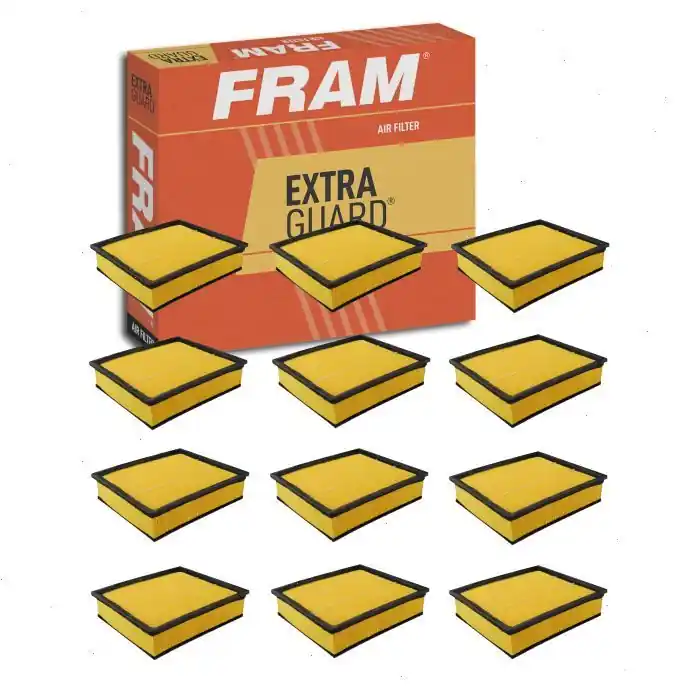 12 pc FRAM Extra Guard CA5876 Air Filters for 106587 3I-0787 42351 6623 AF2125 AF25668 ARM-52-2874 LX 513/1 T12-1009 TA55539 Intake Inlet Manifold Fuel Delivery Filters Holiday Sale