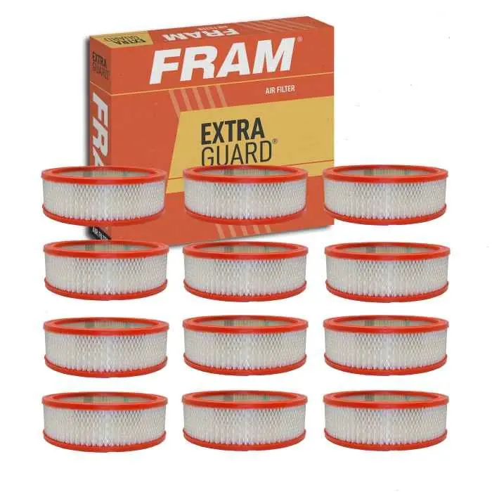 12 pc FRAM Extra Guard CA187 Air Filters for 8994925 A710CF AF1641 LA283 PMA-4600HD Intake Inlet Fan Favorite