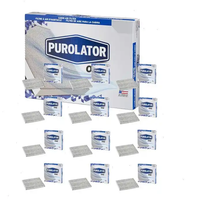 12 pc Purolator ONE C38222C Cabin Air Filters for HVAC Heating Ventilation Air Conditioning Vent Filters New Release