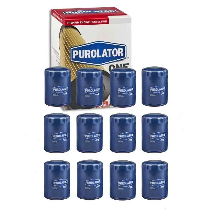 12 pc Purolator ONE PL24457 Engine Oil Filters for Oil Change Lubricant Filters Limited Edition
