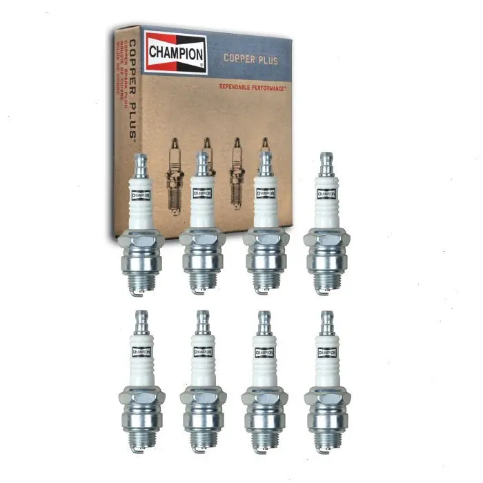1940 Hudson Country Club Eight Series 47 4.2L L8 8 pc Champion Copper Plus Spark Plugs - Ignition Save Now