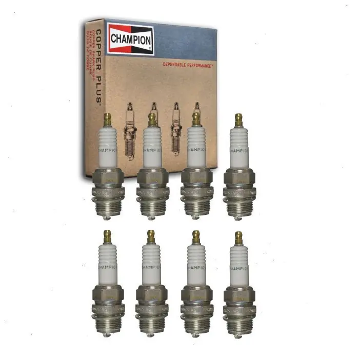 1930 Pierce-Arrow Model A 8 pc Champion Industrial Spark Plugs - Ignition Wire Secondary Fast Shipping