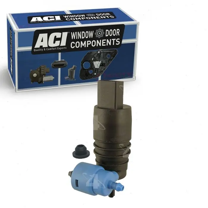 Certified 2016 Mini Cooper Clubman ACI Windshield Washer Pump Rear - Wiper Fluid Windscreen - Related