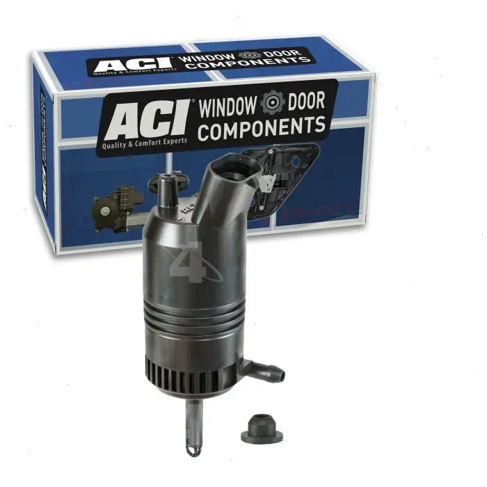Trusted Brand 2007-2010 Saturn Outlook ACI Windshield Washer Pump Rear - Wiper Fluid Windscreen - Related